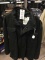 Military Coat Cold Water Field M65, Medium Long, Full Zipper, Black