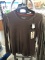 North River Outfitters Women's Long Sleeve Shirt, Size Medium, Brown