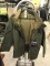 Rain Wear Jacket, Size Small Regular, Dark Green