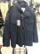 Men's Field Jacket Cold Weather Coat, Size Medium Regular, Dark Blue