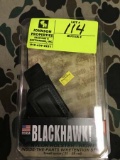 Black Hawk Nylon Holster, Right, Inside the Pants, with Retention Strap