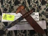 KA-BAR Collector's  USMC 15th Anniversary Desert Storm Knife, Blade is approx. 7