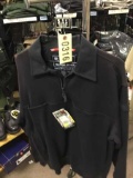 5.11 Tactical Series Job Shirt, Fleece with Quarter Zipper, Size Medium, Dark Blue