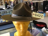100% Wool 7.75 Campaign Hat (Smokey Bear Style Hat)