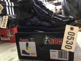 Rocky Chukka Shoes, #500-08, Size 11.5W, Black/High Gloss