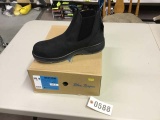 Blue Tongue Station Composite Safety Toe Short Boots, #BTCST, Size 10.5, Black