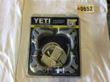 Yeti Coolers Corner Chock Set Kit; includes 4 Heavy Duty Rubber Chocks, 2 Marine Grade Bungee Cords