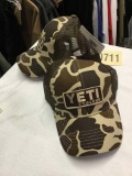 Two Yeti Coolers Trucker Caps, Camo with Mesh Backing