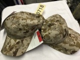 Two Tru-Spec Desert Camo Ball Caps