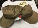 Two Tru-Spec Ball Caps, Sandwich Bill, Dark Khaki