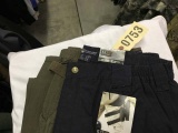 Two Pair of 5.11 Tactical Series Pants, Size 38x34, Black and Olive