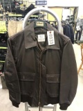 Military Flight Jacket, Intermediate Type G1, Size 38, Brown Leather