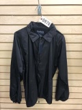 Pudala Coach's Jacket, Waterproof, Size Small, Black