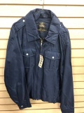 Rothco Wind Breaker Police Duty Jacket, Waterproof, Size Large, Blue