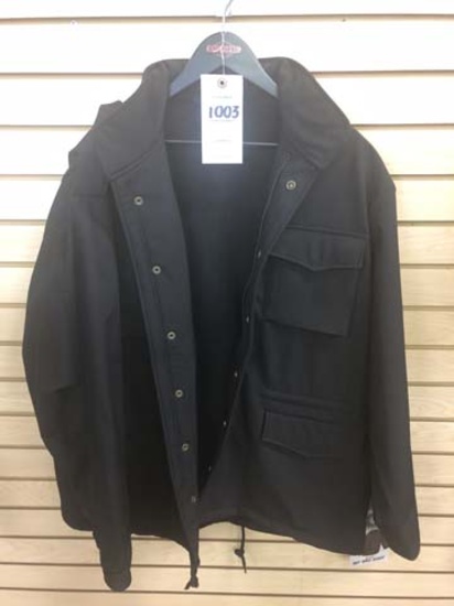 Rothco M65 Soft Shell Field Jacket, Size Large, Black