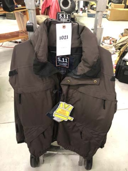 5.11 Tactical Jacket (no liner), Size Large, Brown