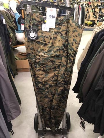 Genuine Gear BDU Pants, Size 3XLRL, Camo