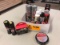 Box Lot of Shoe Care Products; includes Kiwi Select Universal Shoe Stretch, Kiwi Polish Applicator B