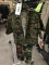 Kid's Extra Small Coveralls, Woodland Camo and Kid's Extra Small Marine Corps Shirt, Woodland Digita