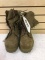Bates Military Footwear Boots, Marine Corps Emblem, Size 9.5R, Desert