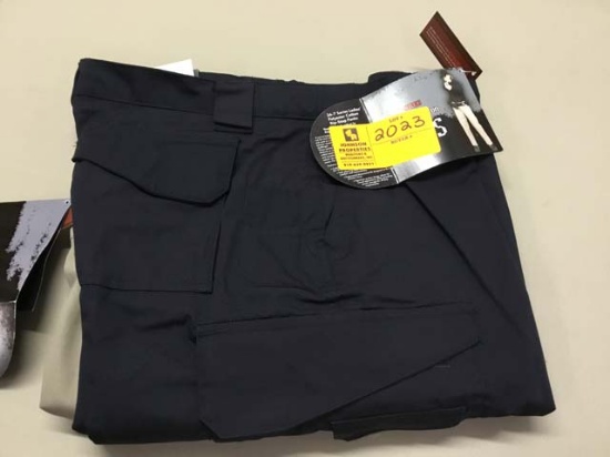 Two Pair of Tru-Spec Women's Tactical Pants, 24 Unhemmed, Navy and Khaki