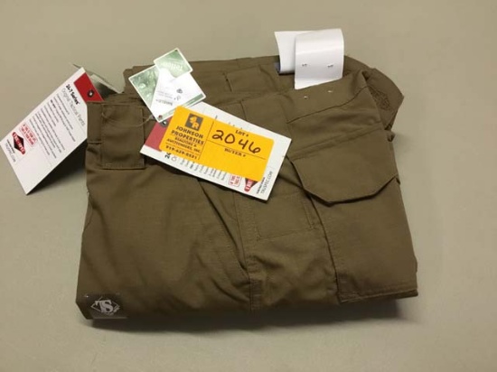 Two Pair of Tru-Spec Women's Tactical Pants, 2x30, Brown