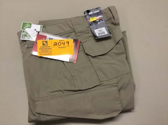 One Pair of Tru-Spec Women's Tactical Pants, 0 Unhemmed, Khaki