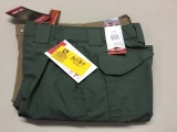Two Pair of Tru-Spec Men's Tactical Shorts, 28, Olive and Brown