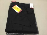 Two Pair of Tru-Spec Men's Tactical Shorts, 50, Black