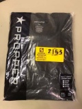 Three Propper Crew Neck Short Sleeve Tee Shirts, Size 2XL (Chest 50-52), Black, New in Original Pack