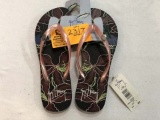 Guy Harvey Tropical Delight Flip Flops, Size 10