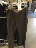 Two Pair of Women's North River Outfitters, Size 14, Olive, Converts from Pants to Capris