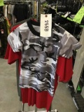 Kid's Small Shirt (Gray Camo); One Men's Small Shirt(