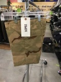 Two Pair of Kid's Shorts, Size Medium, Woodland Camo and Desert Camo