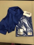 Two Propper Men's Performance Polo Short Sleeve Shirts, Size Small, Cobalt