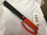 Ontario Knife Machete with Orange Hard Plastic Handle, 12