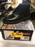Rocky Non-Gloss Chukka Boots, #501-8, Size 9M, Black (missing shoe laces)