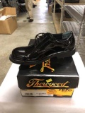 Thorogood Poromeric Academy Oxford Shoes, #831-6031, Men's Size 7M and Women's Size 9M, Black