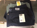 Two Pair of 5.11 Tactical Pants, 54 Waist, Olive Drab and Black