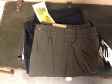 Two Pair of 5.11 Tactical Pants, 54 Waist, Black and Dark Olive