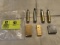 Three Assorted Vintage Lighters and and Four Dupongaz Canisters; includes Vintage Colibri Vintage Li