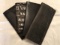 Four Vintage Wallets/Checkbook Card Wallets and Vintage Receipts; includes Alligator Wallet (made in