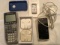 TI 84 Plus Silver Edition Texas Instruments Graphing Calculator, Excellent Condition and iPhone 5C w