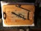 Wooden Cutting Board with Juice Tree and Carving Rack, approximately 12x18