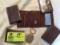 Vintage Leather Wallets/Card Holders and Bottle Opener