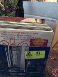 Large Group of Vintage LP Record Albums;  includes South Pacific, Ben Hur, Judy Collins, Jane Fonda'