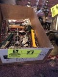 Large Box Lot of Cork Screws, Various Types and Colors, Plastic and Metal; Approximately 30 Total