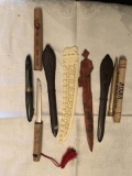 Assorted Vintage Pens, Pencils, and Letter Openers; includes Richard Phelps Fountain Pen, Vintage Di
