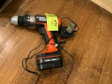 Black & Decker 12 v. rechargeable drill w/battery and charger; adjustable torque
