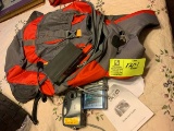 Waterproof back pack, marked 30L, 21